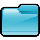 Folder Generic Blue-01 icon